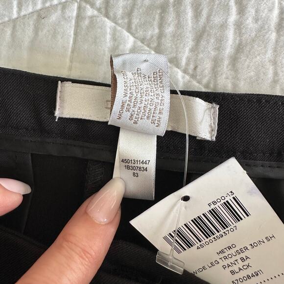 Chico’s Women’s Ultimate Fit Slim Ankle Pants Black Stretch Size 0.5 6 New - Picture 6 of 10